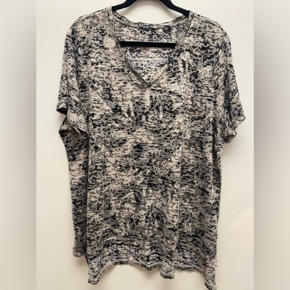4 for $25 🐆 Penningtons Animal Print Short Sleeve Top 🐆 - 3x